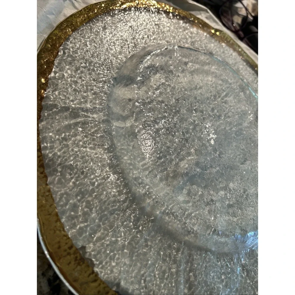 Glacier IVV Italian 10K Gold Trimmed 13
